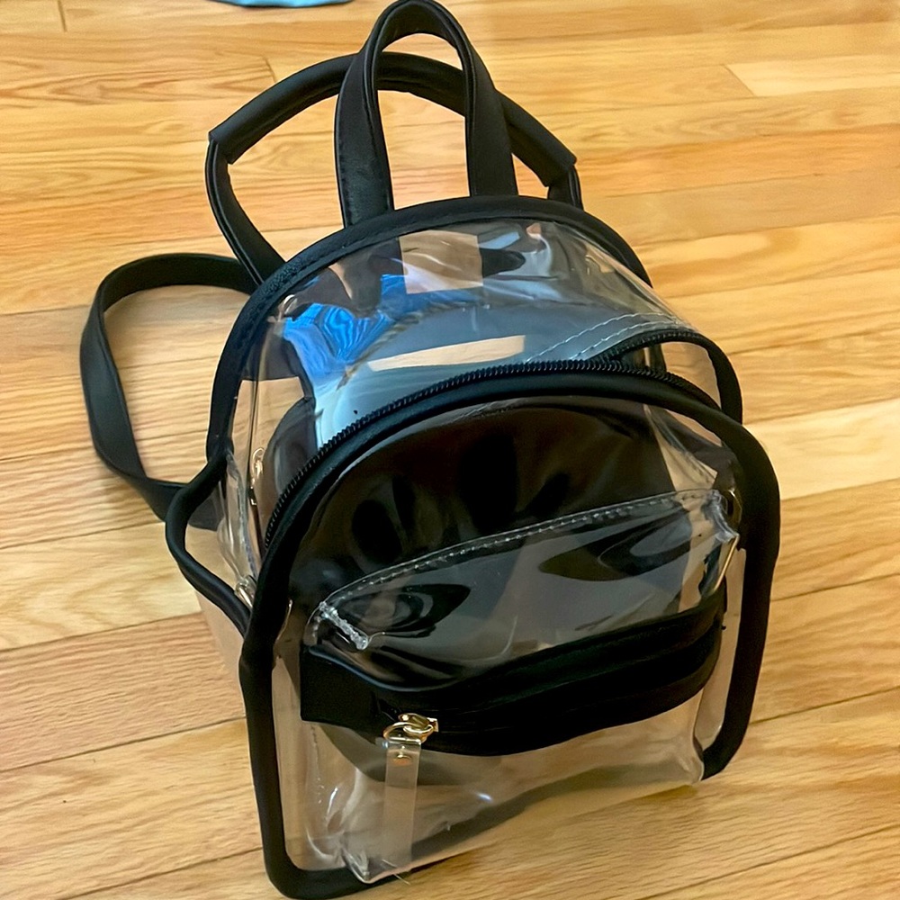 Transparent Mini Backpack - Picture 2 of 2